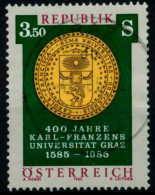 ÖSTERREICH 1985 Nr 1799 Zentrisch Gestempelt X70058E - Oblitérés