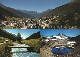11691891 Davos GR Panorama Tinzenhorn Piz Michel Schwarzhorn Scalettagltscher Jo - Autres & Non Classés