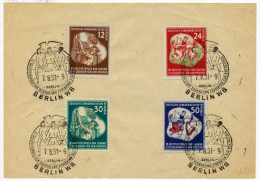 DDR 1951 Nr 289-292 Zentrisch Gestempelt X73681E - Used Stamps
