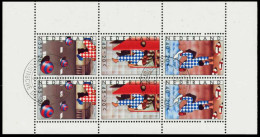 NIEDERLANDE Block 17 Zentrisch Gestempelt S00810E - Blocks & Sheetlets