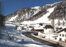 11691803 Tschierv Ortsblick Mit Kirche Tschierv - Andere & Zonder Classificatie