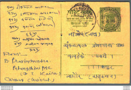 India Postal Stationery Ashoka 10p - Postkaarten