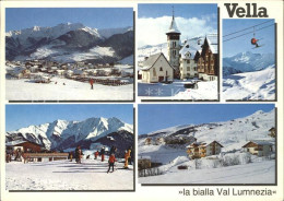 11691772 Vella Panorama Kirche Skilift Ortsansichten Vella - Autres & Non Classés