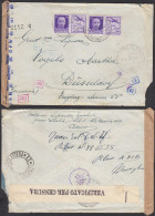 Italien - Italy Palermo 1942 Zensurbrief Nach Düsseldorf   (25986 - Autres & Non Classés