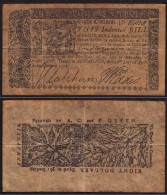 USA 1780 - 8 Dollar MARYLAND ANNAPOLIS 1774 - Siehe Beschreibung  (15284 - Sonstige & Ohne Zuordnung