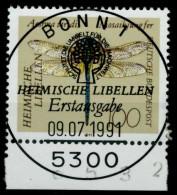 BRD 1991 Nr 1552 Zentrisch Gestempelt X84B16E - Oblitérés