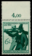 3. REICH 1944 Nr 897 Postfrisch ECKE-ORE X859592 - Unused Stamps