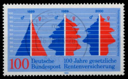 BRD 1989 Nr 1426 Zentrisch Gestempelt X86DEA6 - Gebraucht