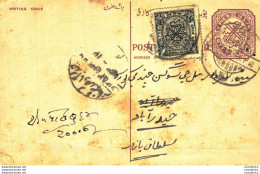 '"''India Postal Stationery Arms 4p Arms Nizam''''s Dominions''"' - Postcards