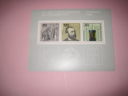 Germany, Block 19, 1984, Michel 2022, 50% Off Price (3) - 1971-2000