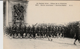 14 Juillet 1919 - Fêtes De La Victoire. Marins Américains American Sailors (Paris) - Guerre 1914-18