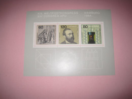 Germany, Block 19, 1984, Michel 2022, 50% Off Price (5) - 1971-2000