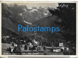 228242 ITALY PONTE DE LEGNO VIEW PARTIAL CIRCULATED TO ARGENTINA POSTAL POSTCARD - Other & Unclassified