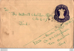 India Postal Stationery Ashoka Tiger 25 - Postales