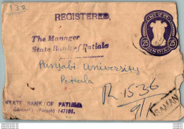 India Postal Stationery Ashoka Tiger 25 Tiger  Bird - Cartes Postales