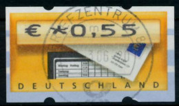 BRD ATM 2002 Nr 5-1-0055R Zentrisch Gestempelt X96DBB2 - Automaatzegels [ATM]