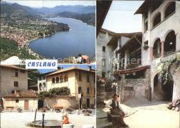 11691618 Caslano Dorfmotive Am Lago Di Lugano Caslano - Andere & Zonder Classificatie