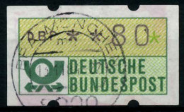 BRD ATM 1981 Nr 1-1-080 Gestempelt X9701CA - Machine Labels [ATM]