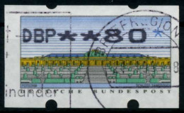 BRD ATM 1993 Nr 2-2.1-0080 Gestempelt X97431E - Machine Labels [ATM]