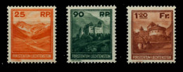 LIECHTENSTEIN 1933 Nr 119-121 Postfrisch X6A8B16 - Ungebraucht