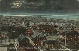 11690827 Atlantic_City_New_Jersey Birdseye View Of The City At Might Moonlight - Otros & Sin Clasificación