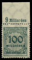 D-REICH INFLA Nr 322AP OR A Postfrisch ORA X6D6042 - Ongebruikt