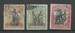 NORDBORNEO North Borneo British Protectorate 1901/1902 Michel 97 - 98 & 100 Tiere Animals O - Autres & Non Classés