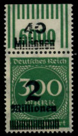 DEUTSCHES REICH 1923 INFLA Nr 310 OPD Gf W OR 2 X72B61A - Ungebraucht