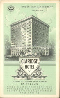 11690802 Saint Louis Missouri Claridge Hotel Saint Louis Missouri - Autres & Non Classés