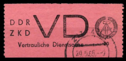 DDR DIENST VD Nr 2 Gestempelt X73829E - Altri & Non Classificati