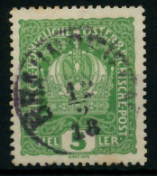 ÖSTERREICH 1916 Nr 186x Zentrisch Gestempelt X7C232A - Gebraucht