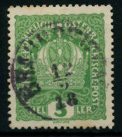 ÖSTERREICH 1916 Nr 186x Zentrisch Gestempelt X7C232A - Used Stamps