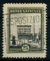 VATIKAN Nr 25 Gestempelt X7C499E - Used Stamps