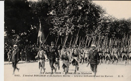 14 Juillet 1919 - Fêtes De La Victoire. L’Amiral Ronarch Et Ses Fusiliers Marins-Admiral RONARCH And His Marines (Paris) - Weltkrieg 1914-18