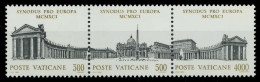 VATIKAN 1991 Nr 1043-1045 Postfrisch 3ER STR S0161F2 - Unused Stamps