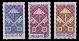 VATIKAN 1978 Nr 726-728 Postfrisch S016E2E - Unused Stamps