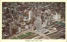 11690685 Chicago_Illinois Aerial View Of Near North Side Skyscrapers - Altri & Non Classificati