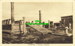 R623526 Pompei. Tempio DApollo. Temple Of Apollo. R. And C. Richter - World