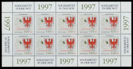 BRD BUND BLOCK KLEINBOGEN 1997 Nr 1941 Postfrisch KLEIN X7C894E - Sonstige & Ohne Zuordnung