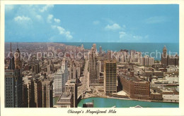 11690659 Chicago_Illinois Panoramic View Michigan Avenue Lake Front - Andere & Zonder Classificatie