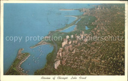 11690646 Chicago_Illinois Airview Of Lake Front Belmont Harbor - Altri & Non Classificati