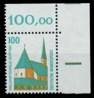 BRD DS SEHENSWÜRDIGKEITEN Nr 1406Au Postfrisch ECKE-ORE X7CF366 - Unused Stamps