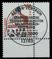 BRD BUND DS SEHENSWÜRDIGKEITEN Nr 2141 ESST ZEN X7CF4AE - Used Stamps