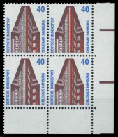 BRD DS SEHENSW Nr 1379u Postfrisch VIERERBLOCK ECKE-URE X7CFD6E - Unused Stamps