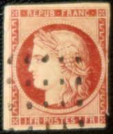 R1311/3099 - CERES N°6 (défectueux) - GROS POINTS CARRES - Cote(2024) : 1000,00 € - 1849-1850 Ceres