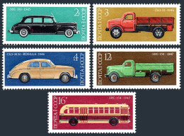 Russia 4440-4444, MNH. Mi 4473-4477. Russian Automobile Industry, 1976. - Unused Stamps