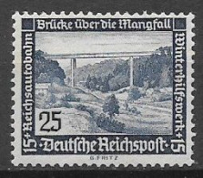 GERMANIA REICH  1936 SOCCORSO INVERNALE UNIF. 589   MNH  XF - Gebruikt