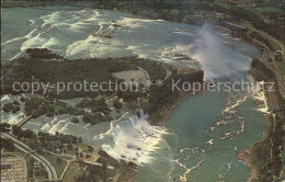 11690466 Niagara_Falls_New_York And Canadian Horseshoe Falls Aerial View - Autres & Non Classés