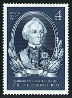 Russia 4878 Two Stamps,MNH.Mi 5009. A.V.Suvorov,General,military Theoretic,1980. - Nuevos