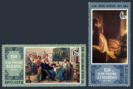 Russia 4869A-4869B Sheets/15, MNH. Michel 4997-4998. Art 1980. Nevrev,Flavitsky. - Unused Stamps